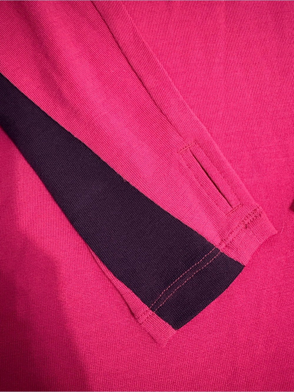 Icebreaker Merino Wool 260 Women’s 1/4 Zip Sweater in Vibrant Fuchsia Size L - Picture 6 of 8